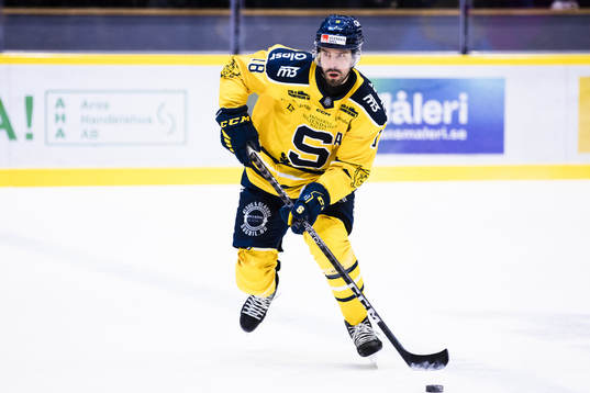 Södertäljes Linus Videll och Västerås Nicholas Hutchison