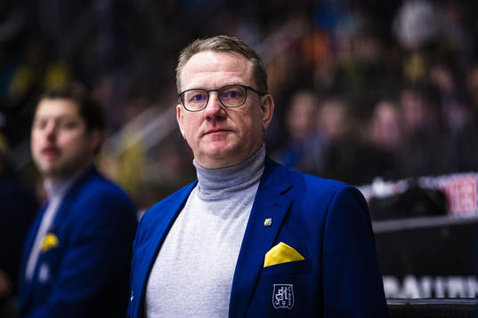 Södertäljes tränare Magnus Bogren
