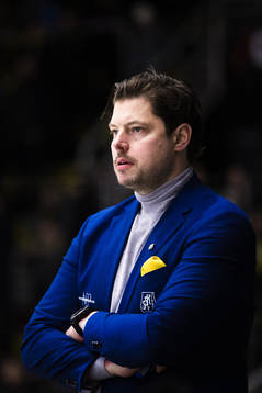 Södertäljes assisterande tränare Mattias Zackrisson