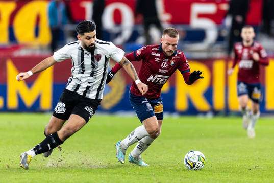 Nordic Uniteds Jonathan Gursac och Örgrytes Nicklas
