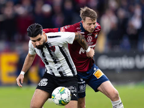 Nordic Uniteds Jonathan Gursac och Örgrytes Viktor Lundberg