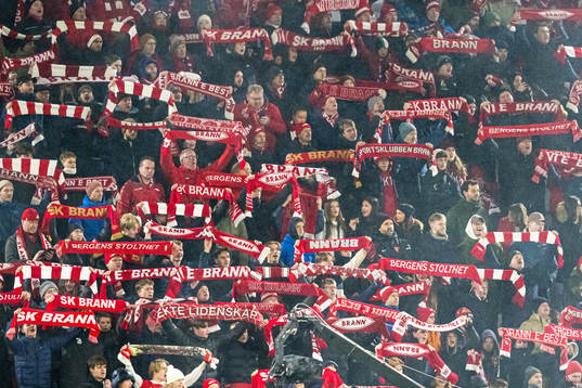 Spectators in the stands