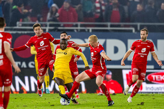 Brice Wembangomo of Bodø/Glimt