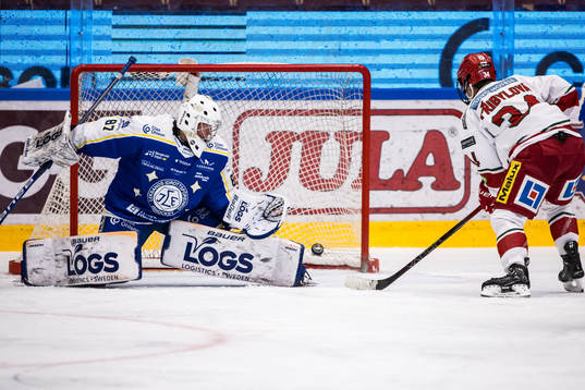Leksands målvakt Ellen Jonsson och Modos Vendula Pribylova