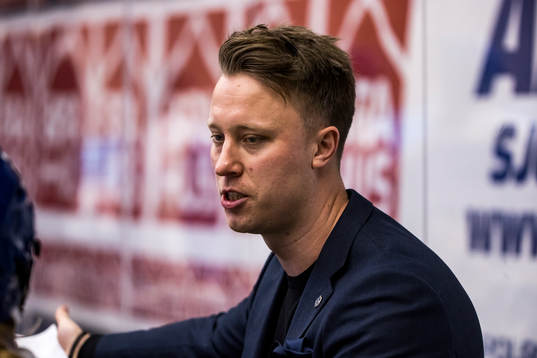 Leksands tränare Joakim Engström