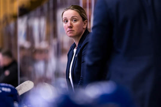 Leksands assisterande tränare Marion Allemoi