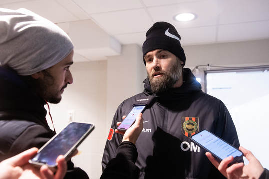Brommapojkarnas tränare Olof Mellberg