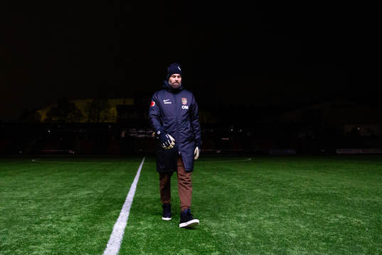Brommapojkarnas tränare Olof Mellberg