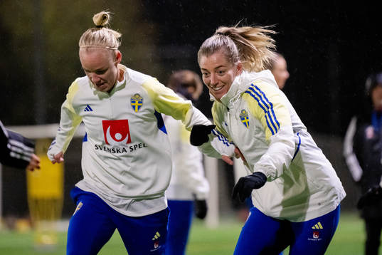 Caroline Seger and Linda Sembrant