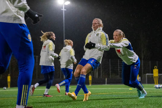 Jonna Andersson and Magdalena Eriksson