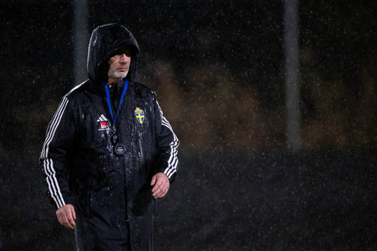 Head coach Peter Gerhardsson