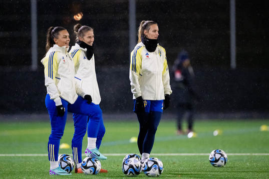 Johanna Rytting Kaneryd , Filippa Angeldahl and Nathalie