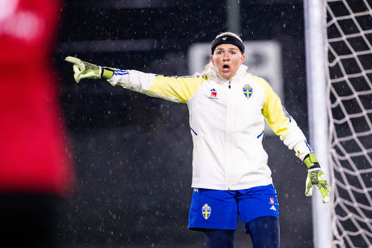 Goalkeeper Emma Holmgren