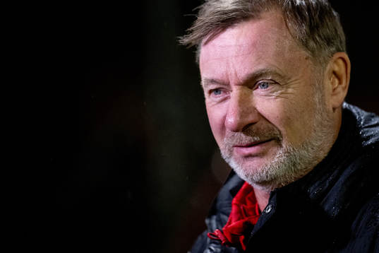 Head coach Peter Gerhardsson