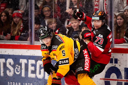 Luleås Marcus Hardegård och Örebros Oliver Eklind