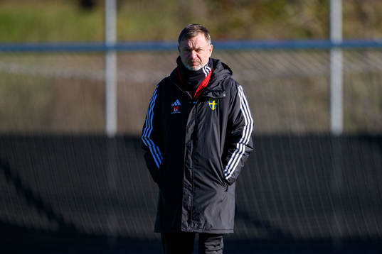 Head coach Peter Gerhardsson of Sweden