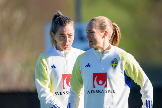 Linda Sembrant and Magdalena Eriksson of Sweden