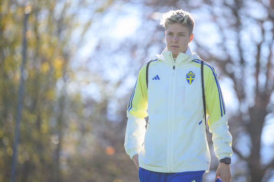 Lina Hurtig of Sweden of the women’s national football