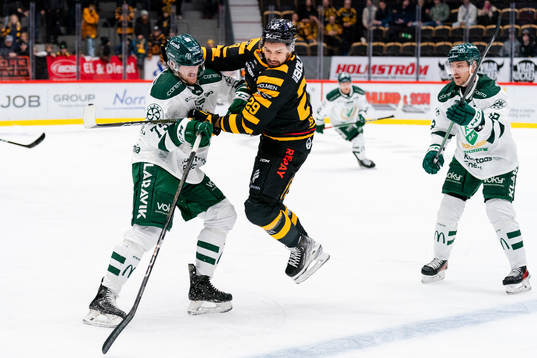Färjestads Jeremy Salvas Groleau och Skellefteås Dylan