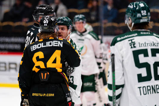 Skellefteås Jonathan Pudas och Färjestads Joel Kellman