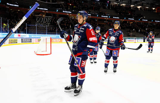 Linköpings Mattias Hävelid deppar