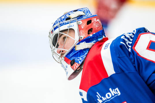 IK Oskarshamns målvakt Marek Langhamer