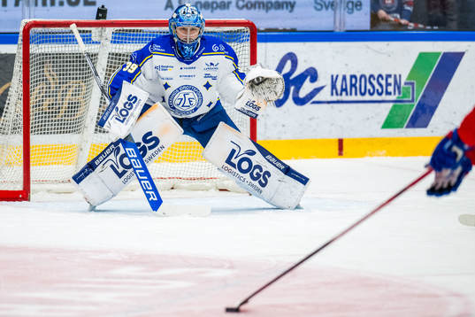 Leksands IFs målvakt Filip Larsson