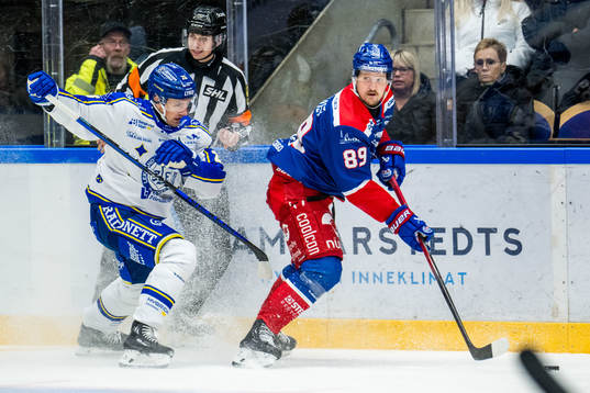 Leksands IFs Patrik Noren och IK Oskarshamns Patrik