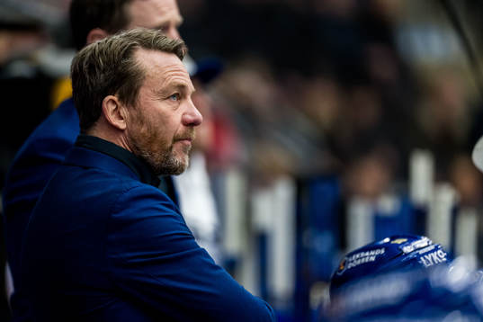 Leksands IFs tränare Charles Berglund
