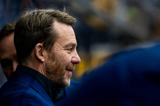 Leksands IFs tränare Charles Berglund