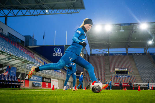 Sophie Román Haug of the Norwegian women's national