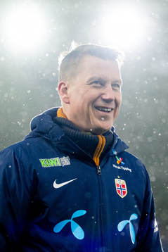 Leif Gunnar Smerud, head coach of the Norwegian women's