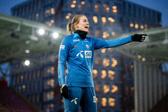 Marthine Østenstad of the Norwegian women's national