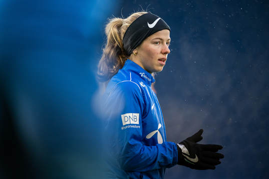 Justine Kielland of the Norwegian women's national football