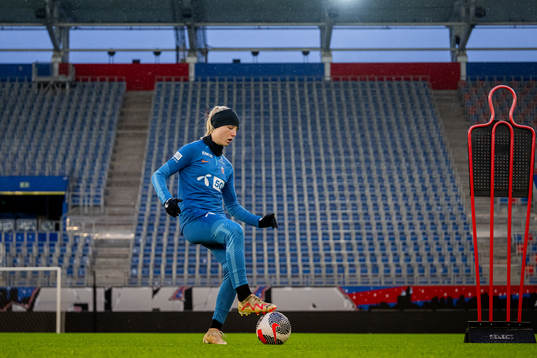 Sophie Román Haug of the Norwegian women's national