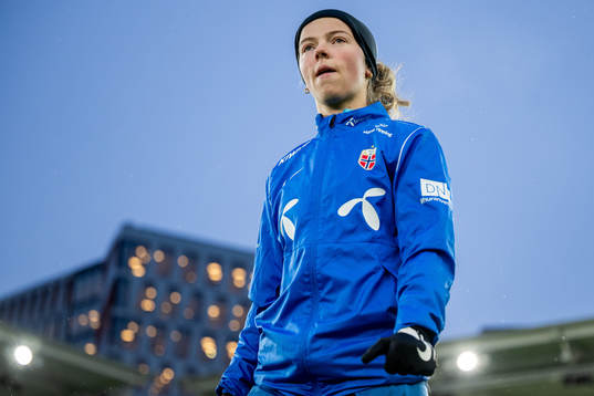 Justine Kielland of the Norwegian women's national football