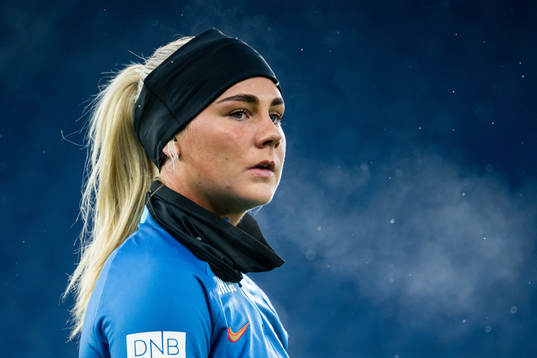 Cathinka Tandberg of the Norwegian women's national