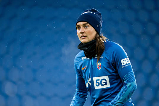 Vilde Bøe Risa of the Norwegian women's national football