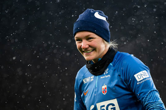 Frida Maanum of the Norwegian women's national football team