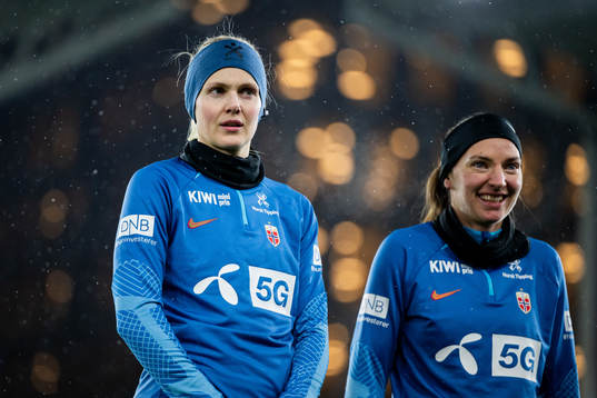 Karina Sævik and Marit Bratberg Lund of the Norwegian