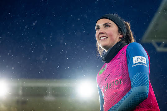 Ingrid Syrstad Engen of the Norwegian women's national
