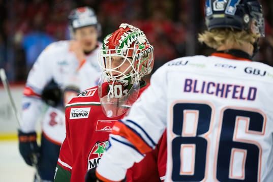 MoDos målvakt Lassi Lehtinen deppar