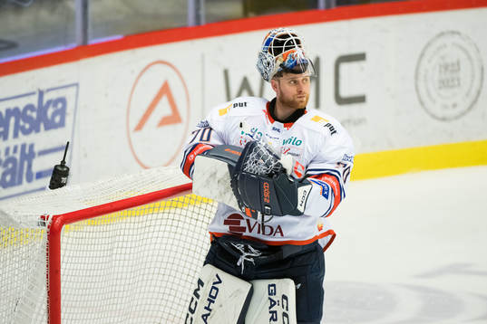 Växjös målvakt Adam Åhman