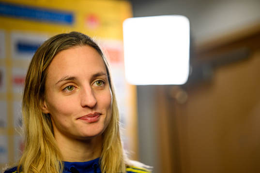 Nathalie Björn of Sweden of the women's national football