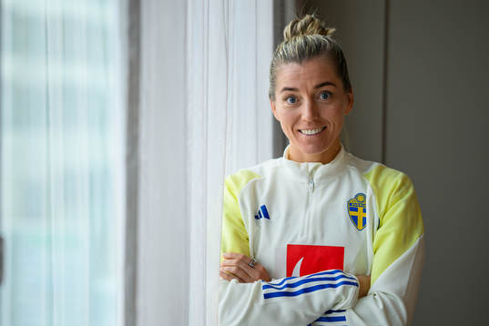 Linda Sembrant of the women's national football team of