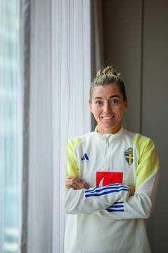 Linda Sembrant of the women's national football team of