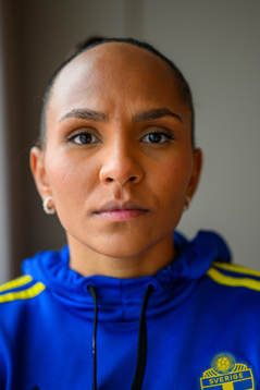 Madelen Janogy of the women's national football team of