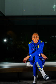 Madelen Janogy of the women's national football team of