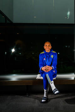 Madelen Janogy of the women's national football team of
