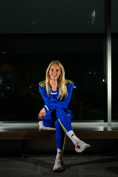 Sofia Jakobsson of the women's national football team of